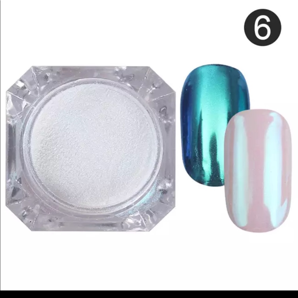 Mirror Nail Glitter Pigment Powder Manicure